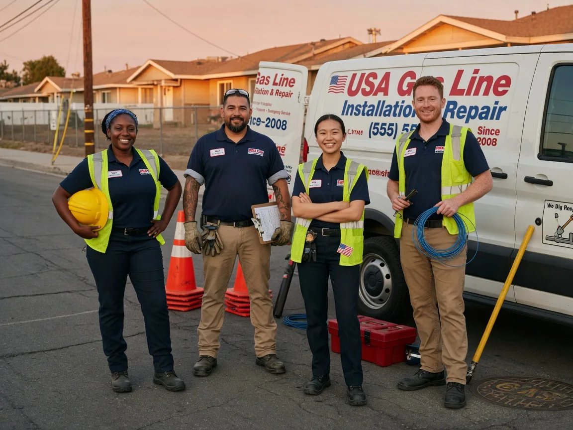 Gas Line Installation company in Santa Clarita, CA